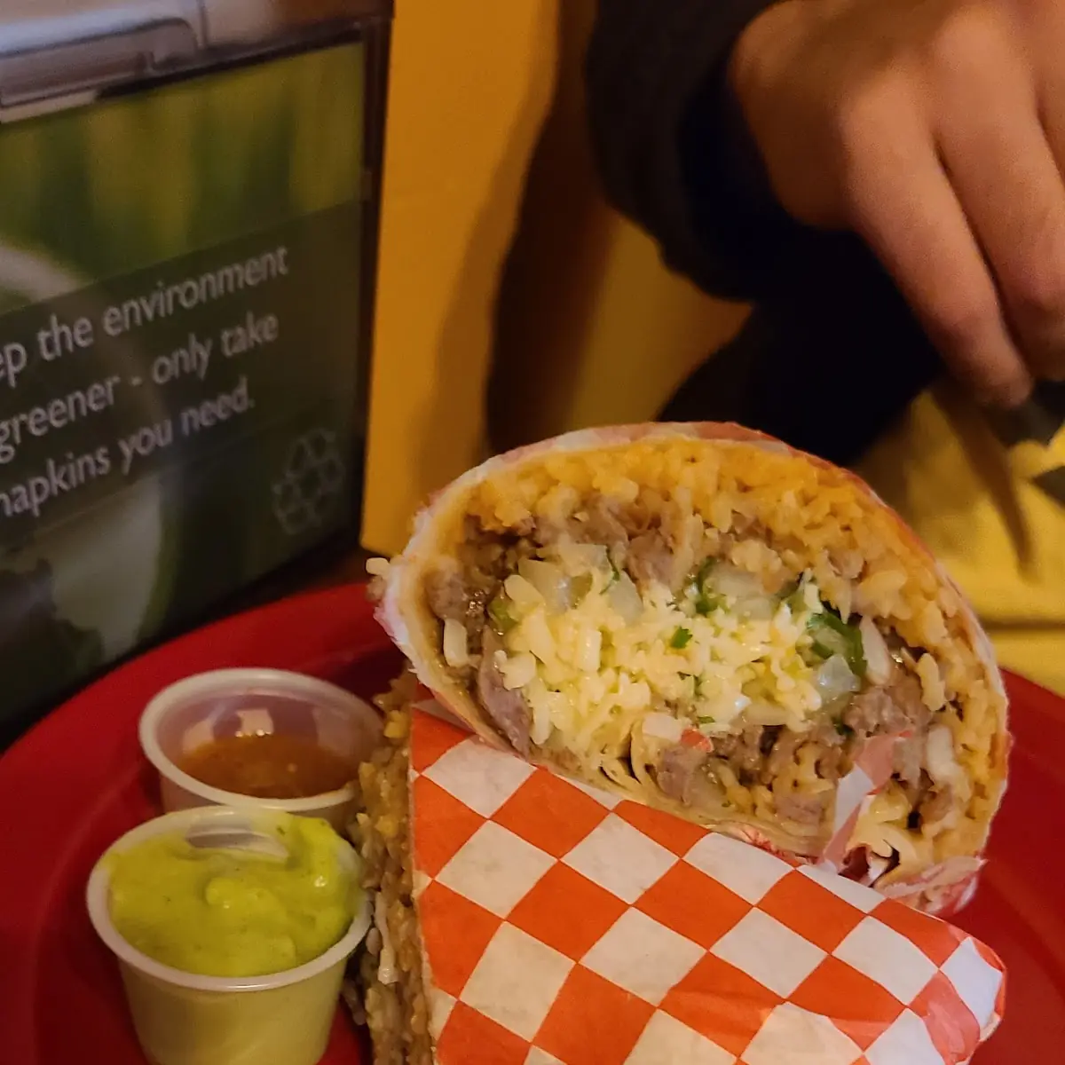Carne Asada Burrito