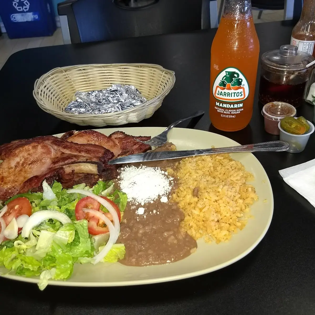 Smoked Pork Chop Platter