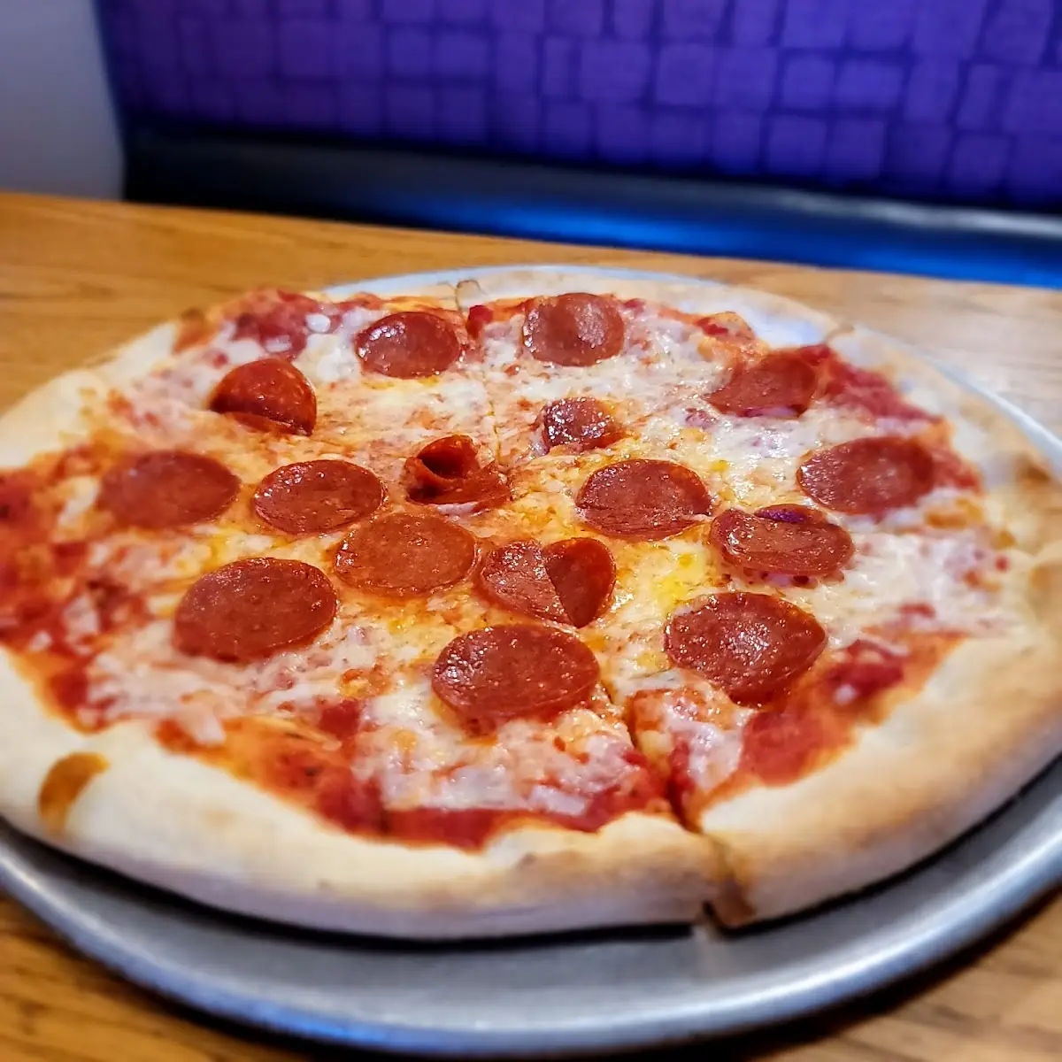Sicilian Pepperoni Pizza