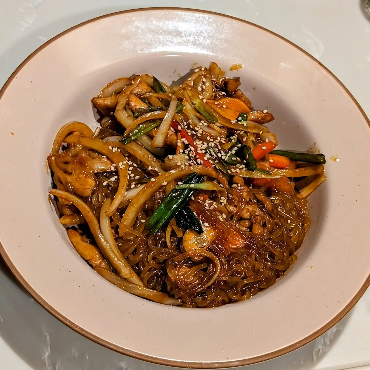 Seafood Japchae