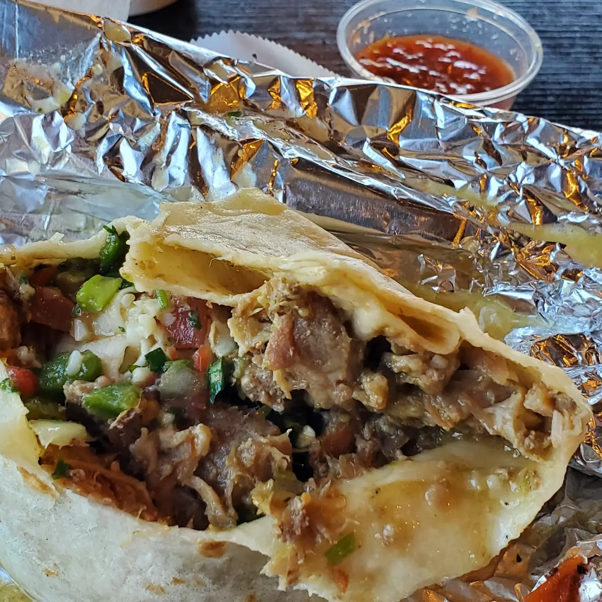 Chile Verde Burrito