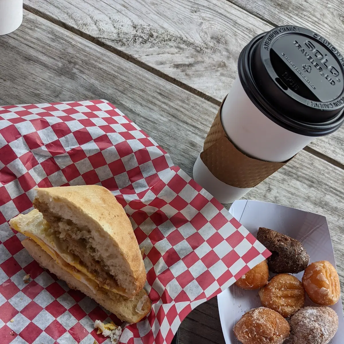 Sausage Egg and Cheese Sandwich