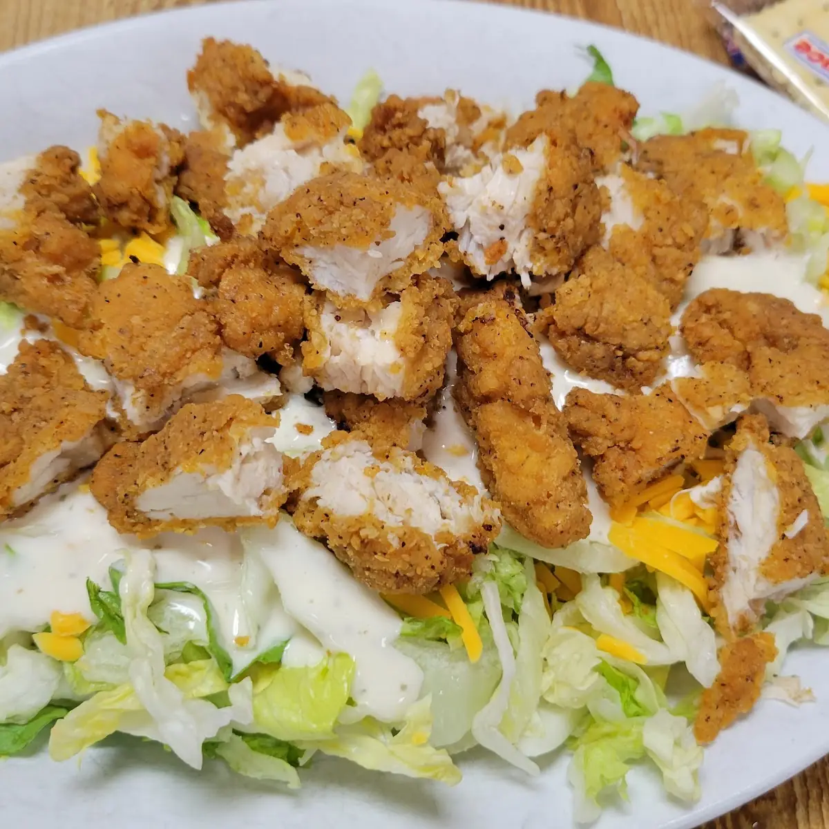 Chicken Strip Salad