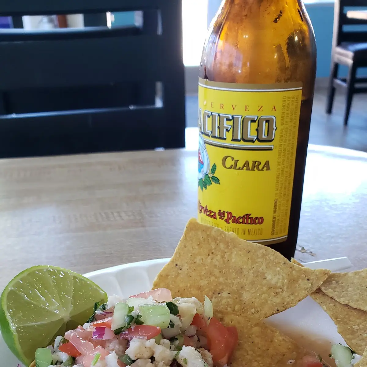 Ceviche Tostada