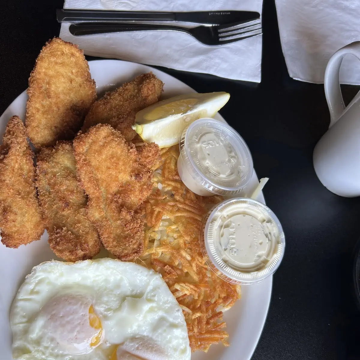 Chicken Fried Steak and Eggs