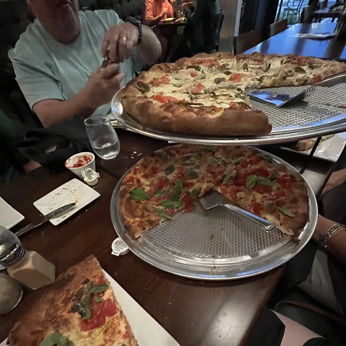 Eggplant Margarita Pizza