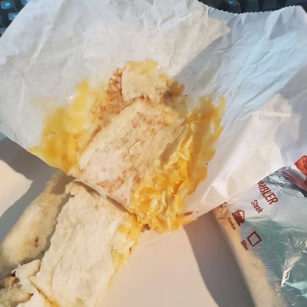 Grilled Cheese Burrito