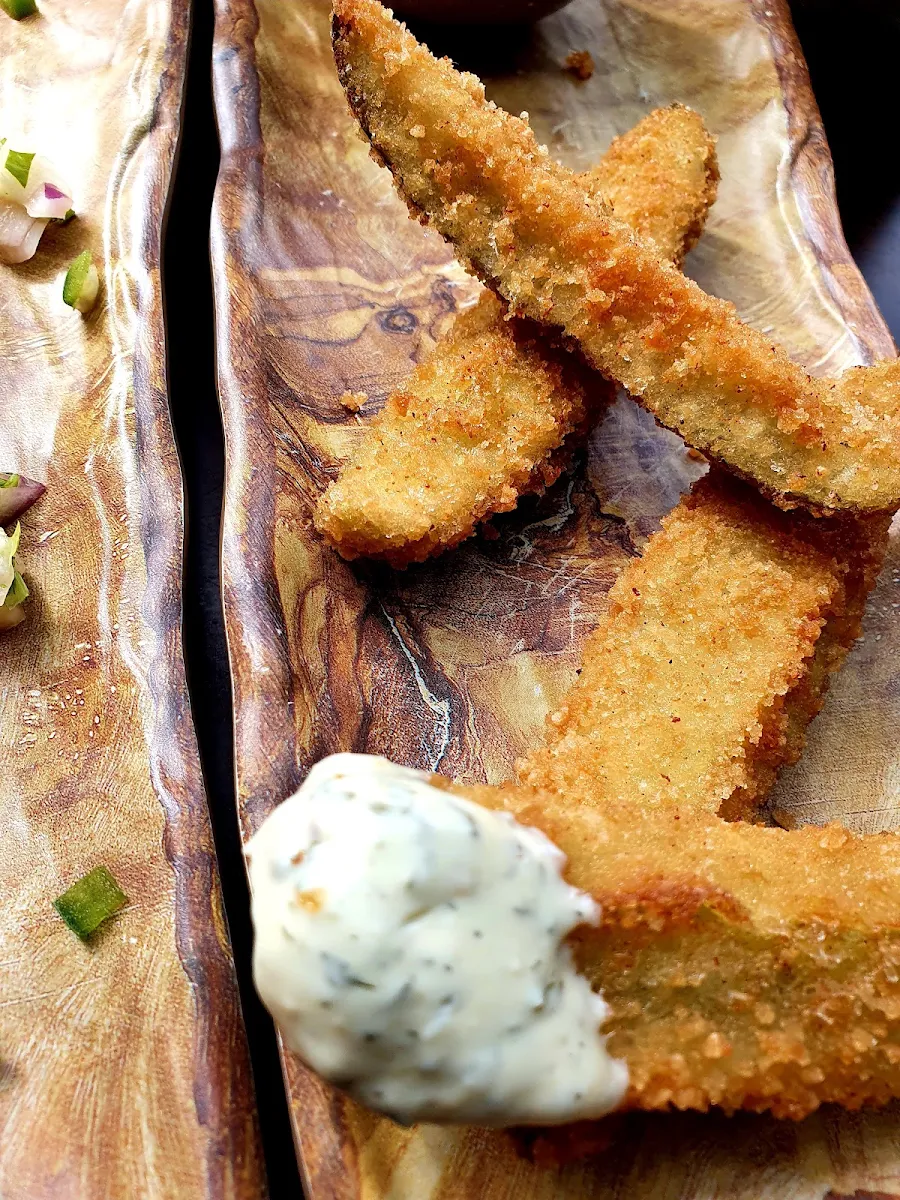 Fried Pickle Stix GF V, Smokey Moo