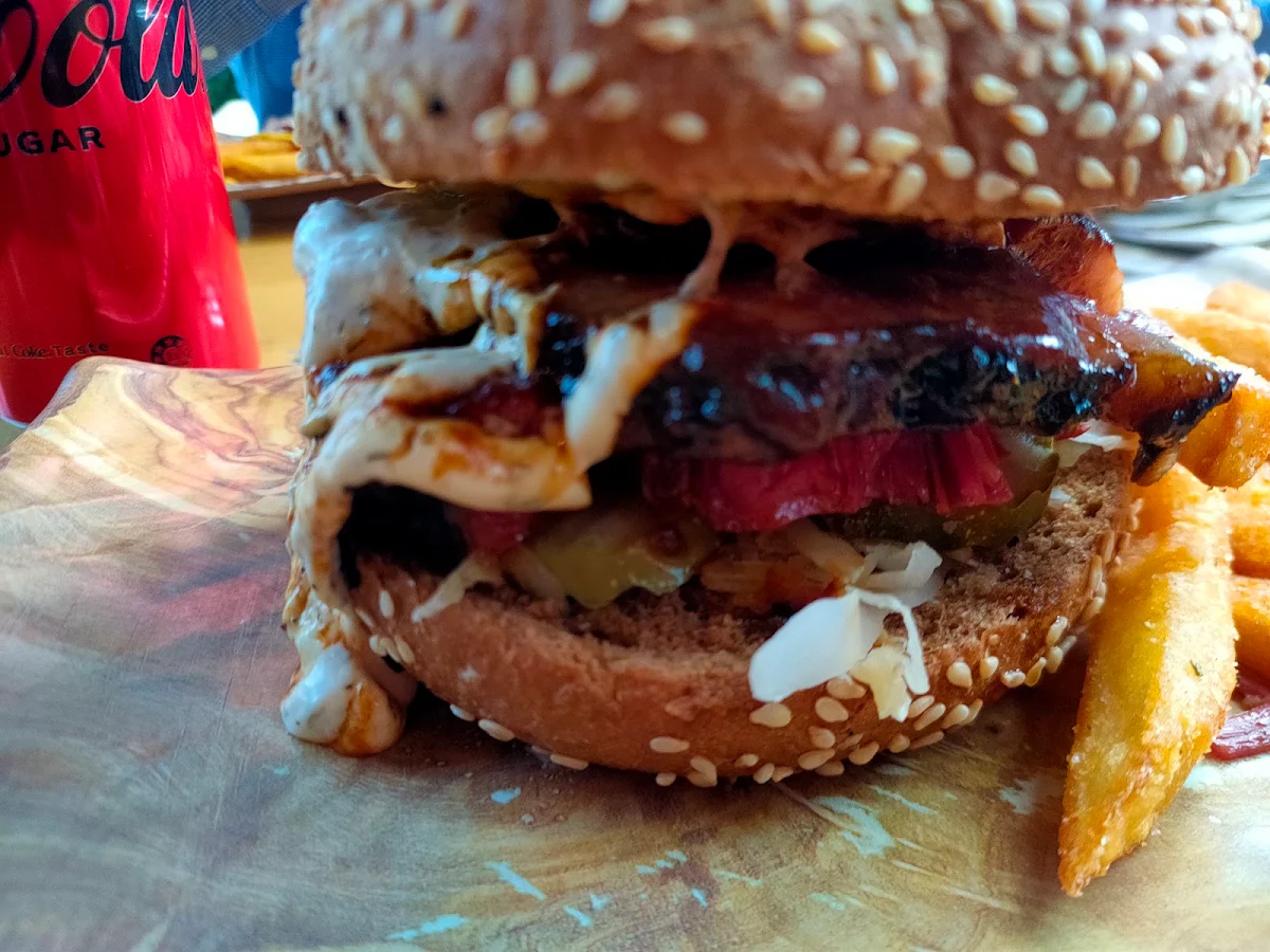 Pastrami Sandwich, Smokey Moo