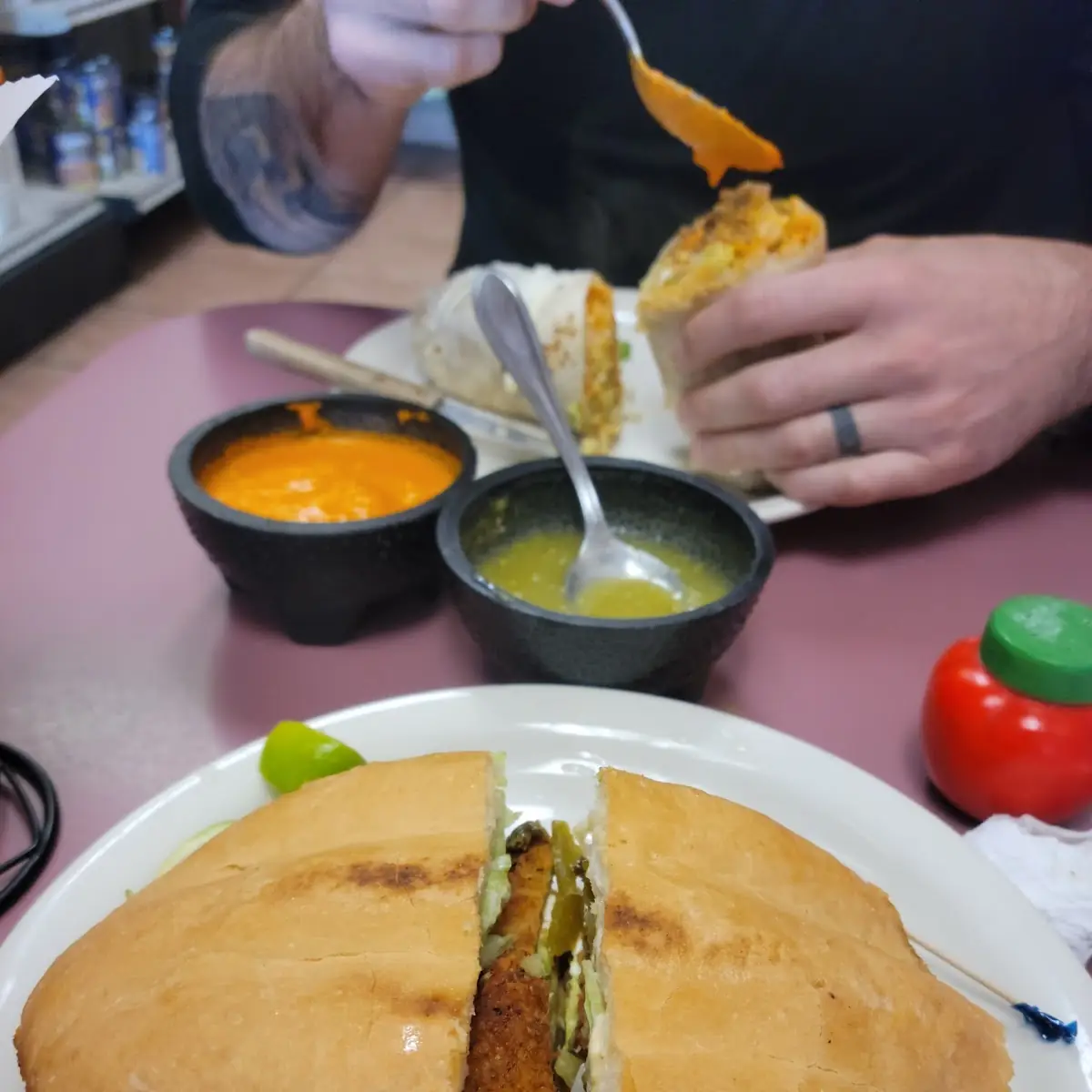 Chicken Torta De Milanesa