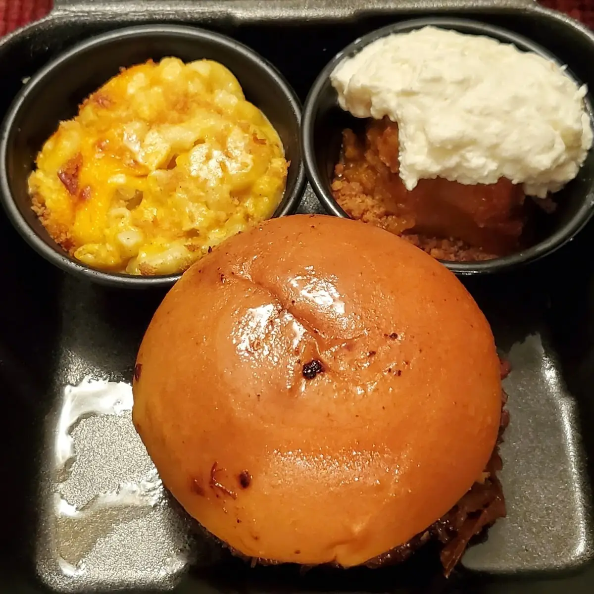 Chopped Brisket Sandwich