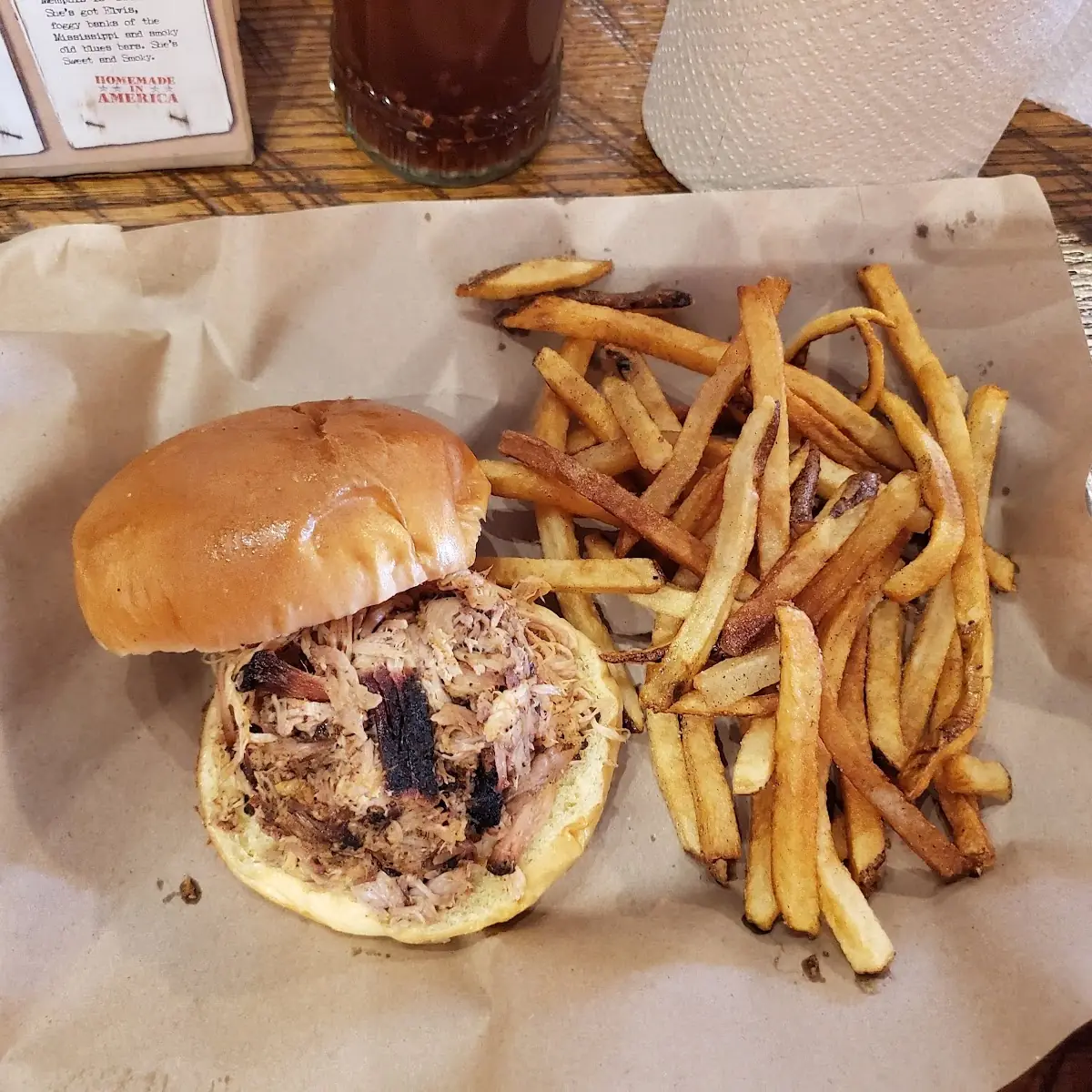Pulled Chicken Sandwich
