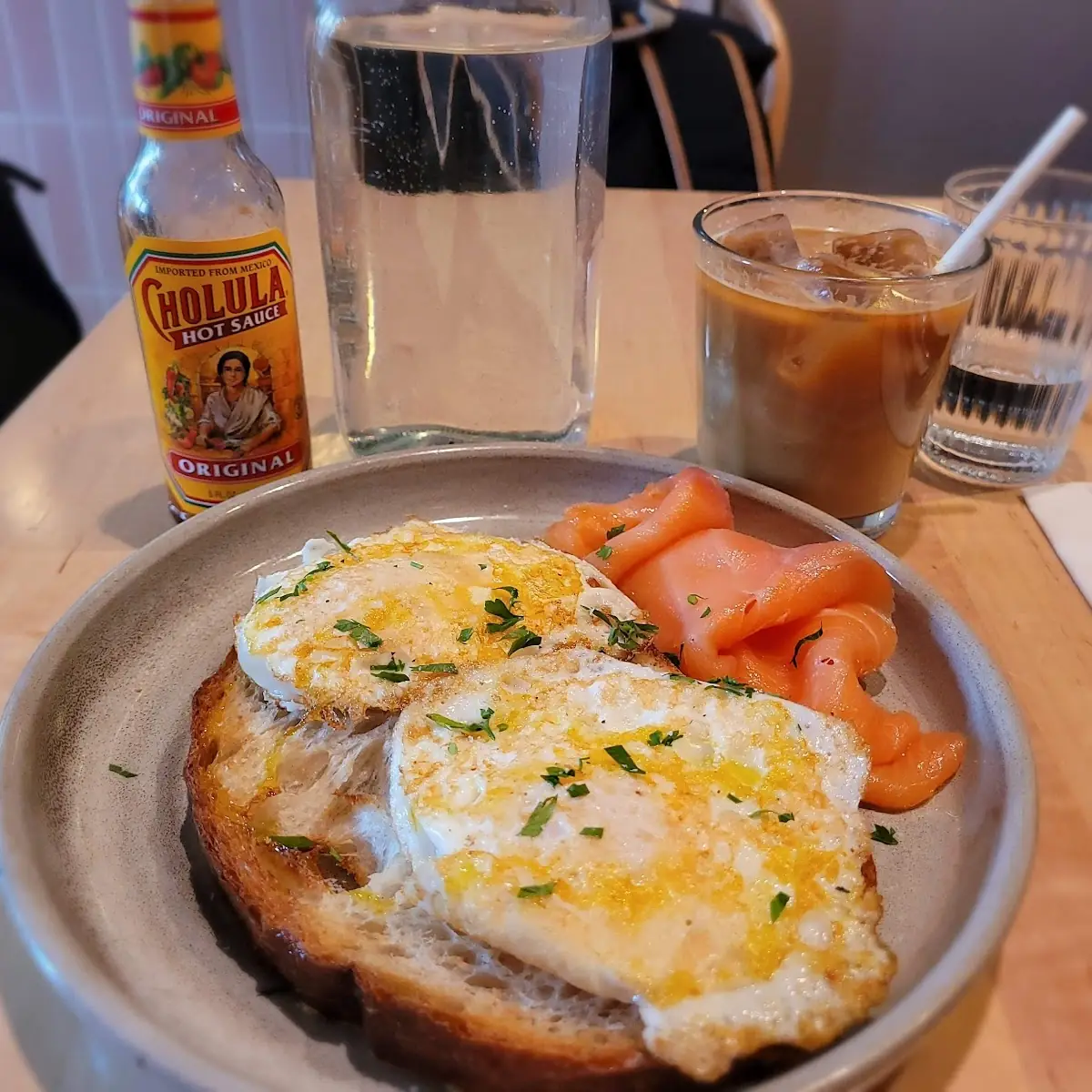 Two Eggs on Sourdough