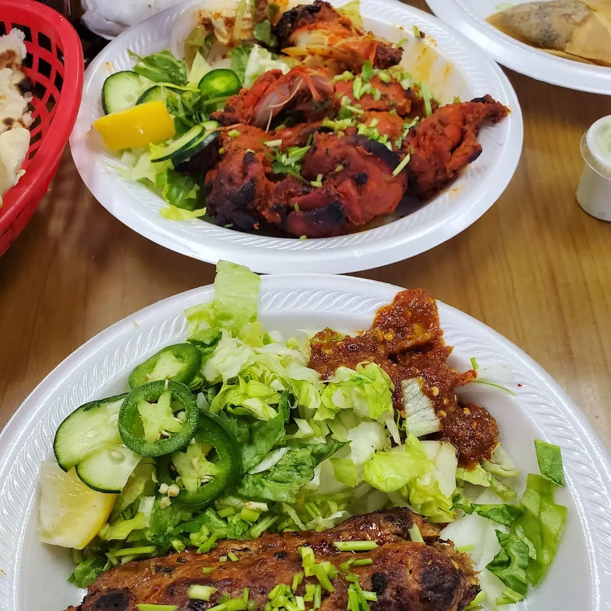Malai Tikka & Lamb Kebab