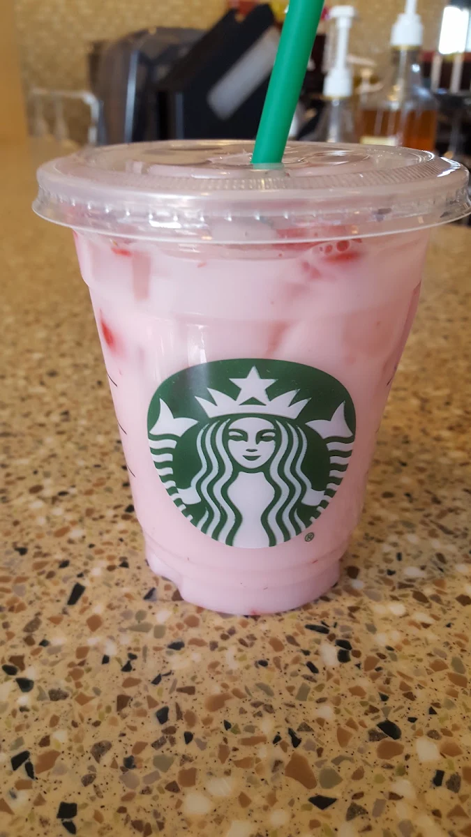 Strawberry Acai Refresher with Coconut Milk