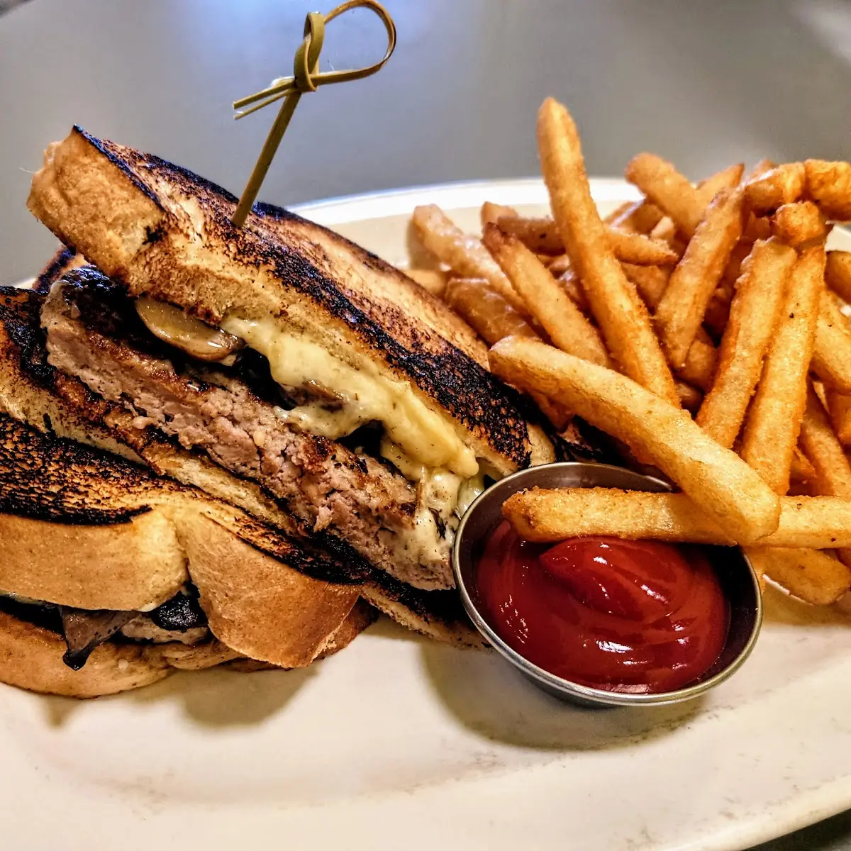 Duck Patty Melt