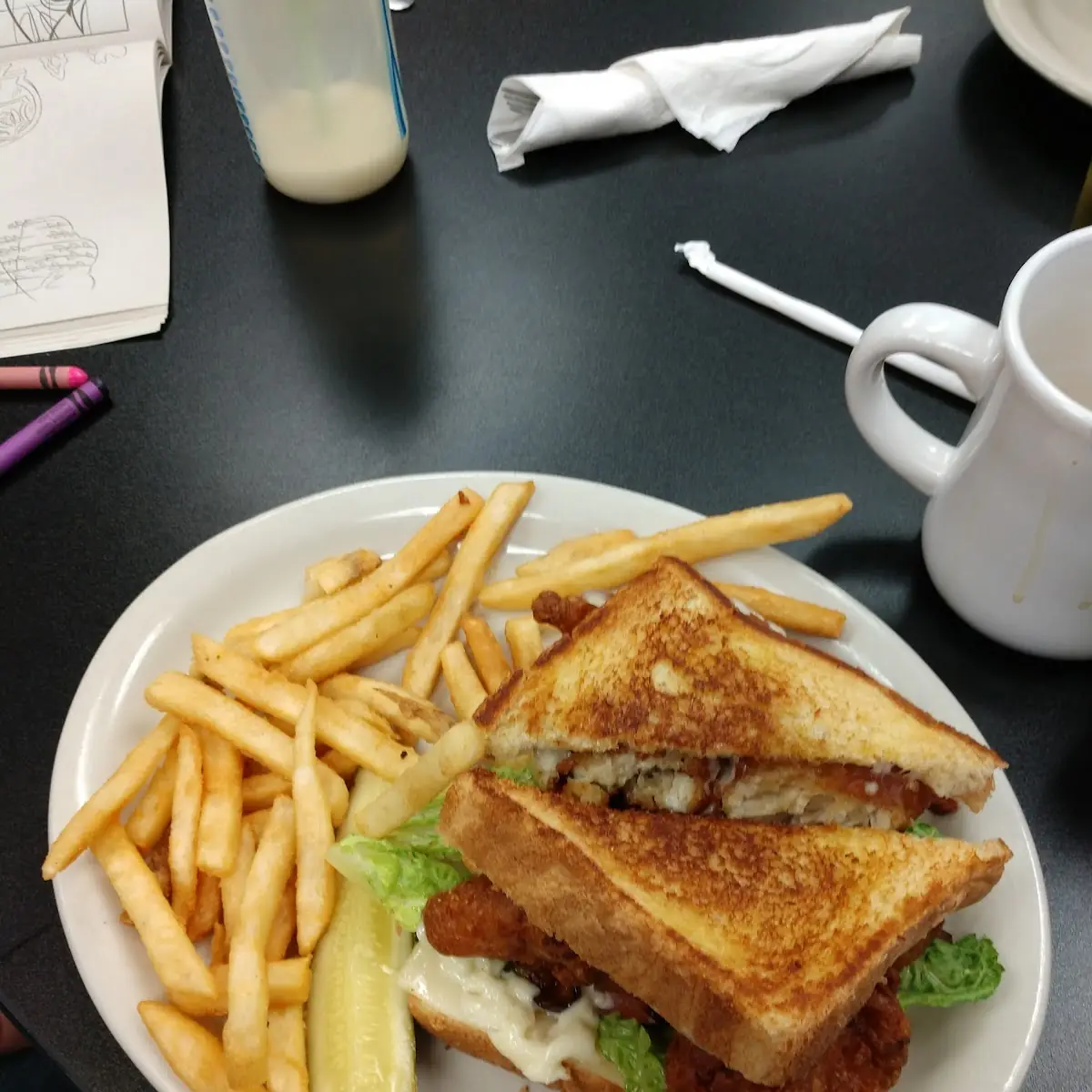 One PC Beer Battered Fish Sandwich