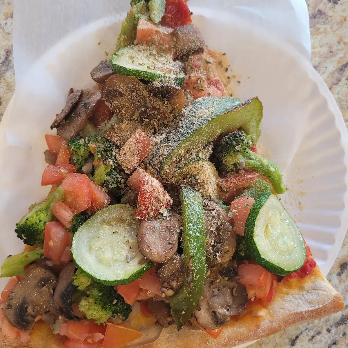 Veggie Pizza Slice