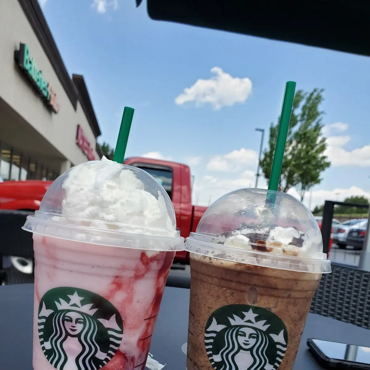 Strawberry Crème Frappuccino Blended Beverage