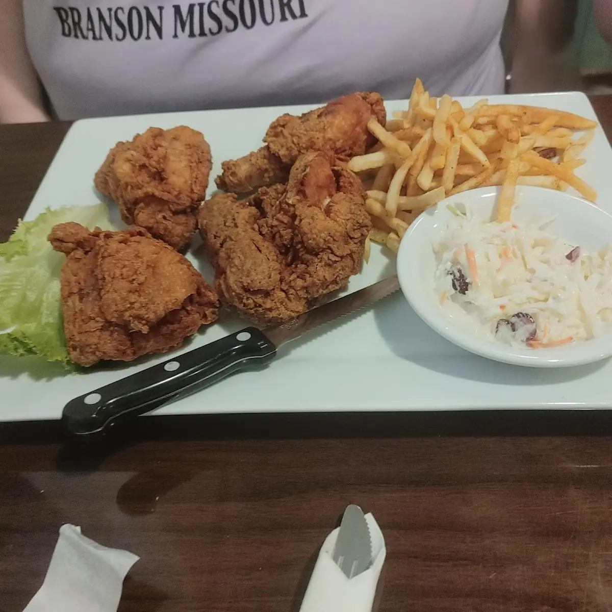 Fried Chicken Dinner