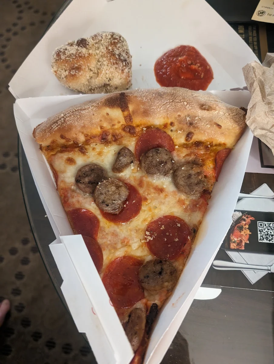 Pepperoni and Sausage Pizza
