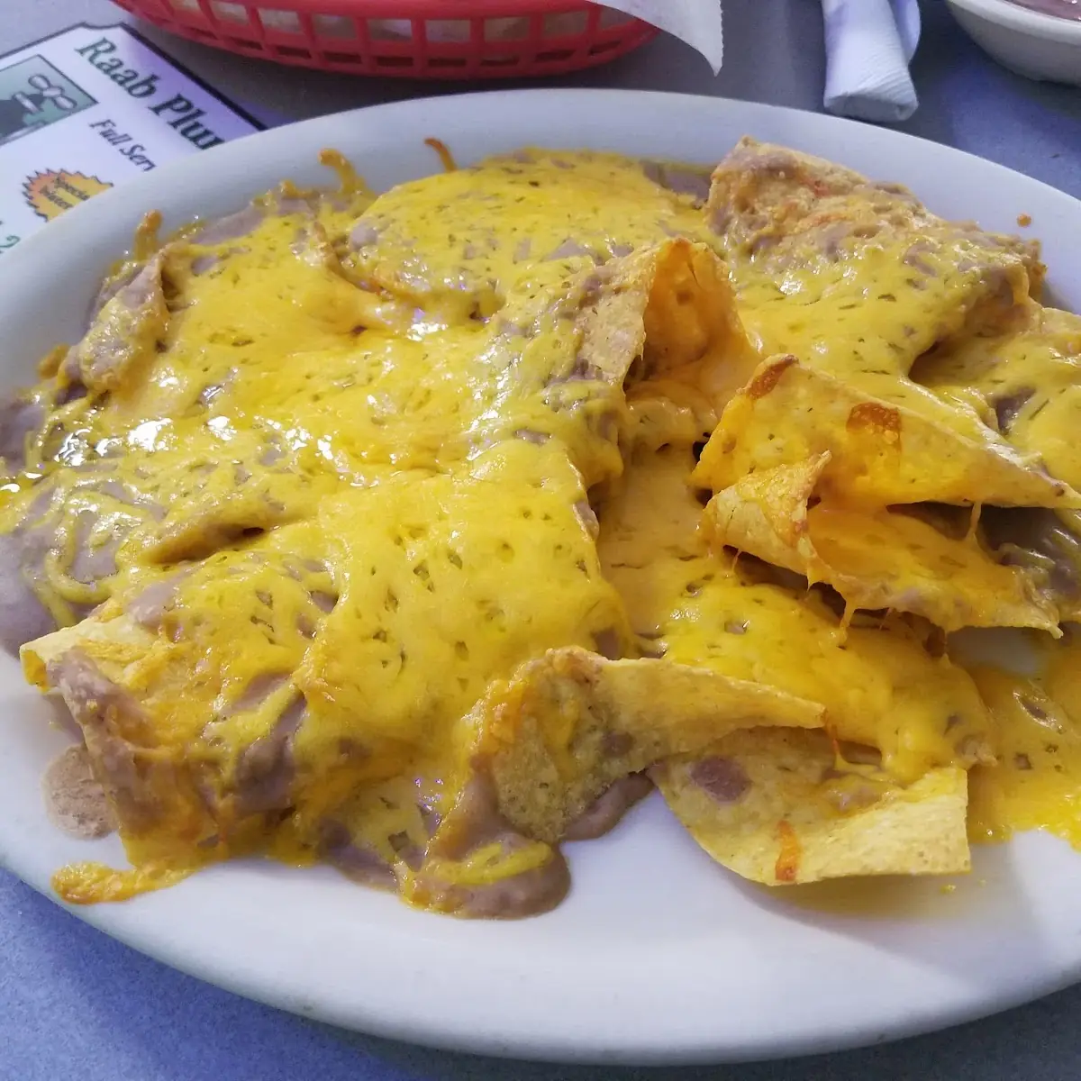 Bean and Cheese Nachos