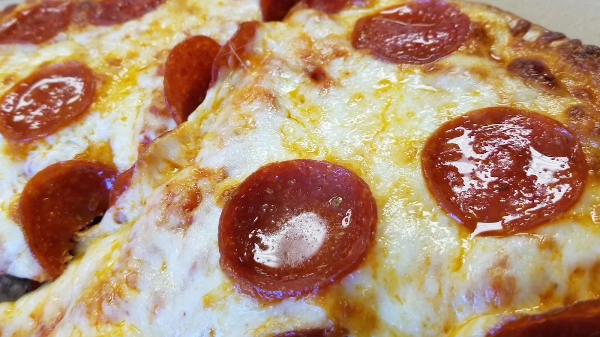 Cheese and Pepperoni Pizza