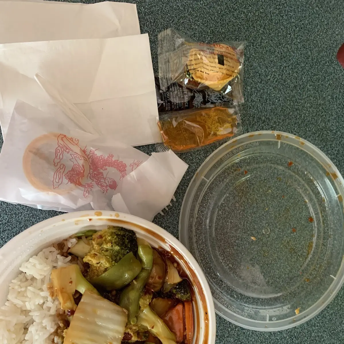 Sides Hot Sauce Fortune Cookie Soy Sauce