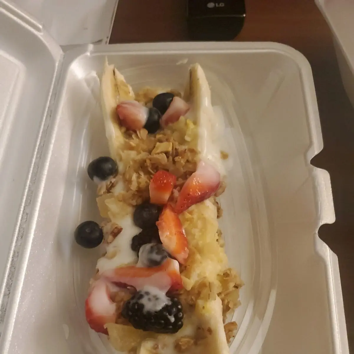 Breakfast Banana Split