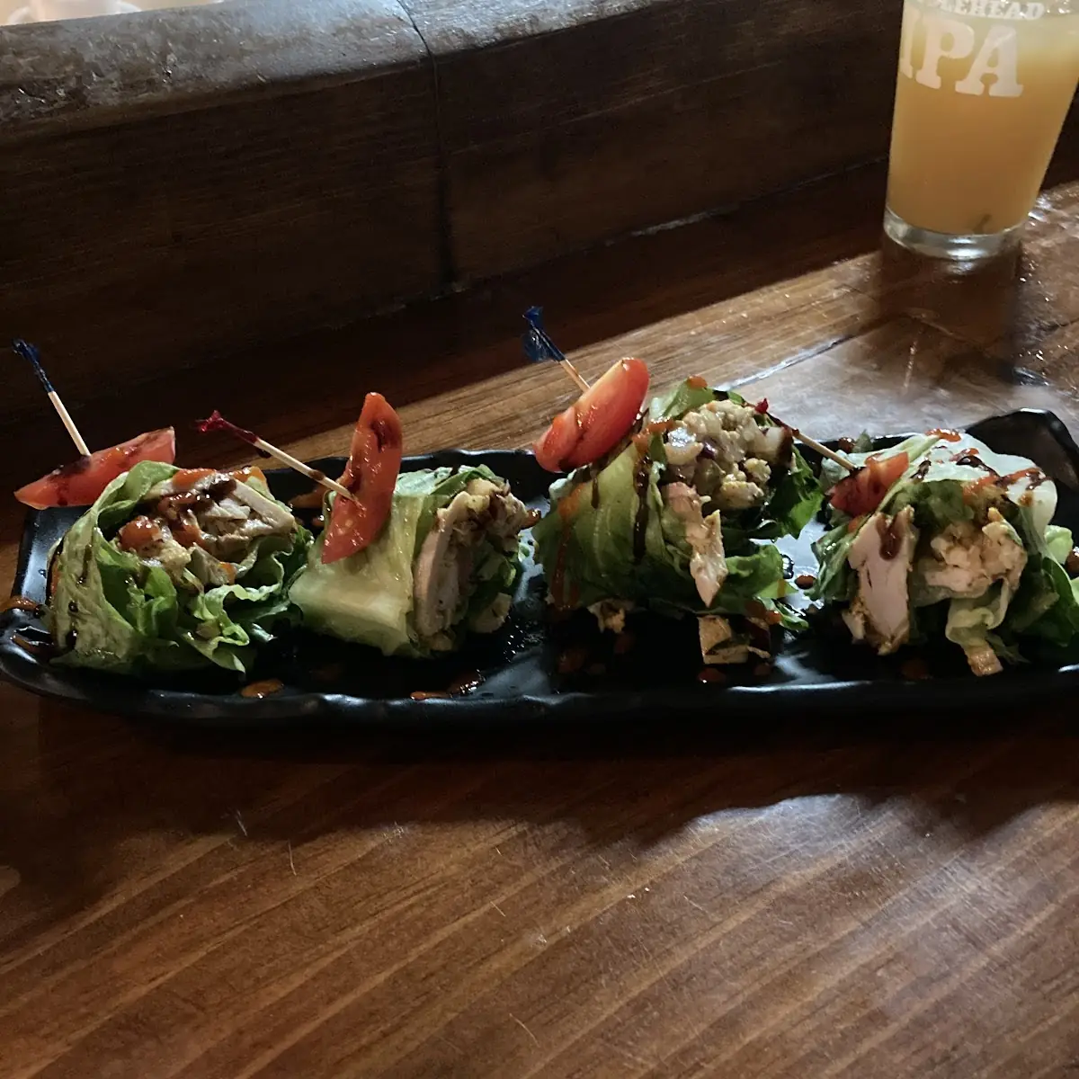 Curry Chicken Lettuce Wraps