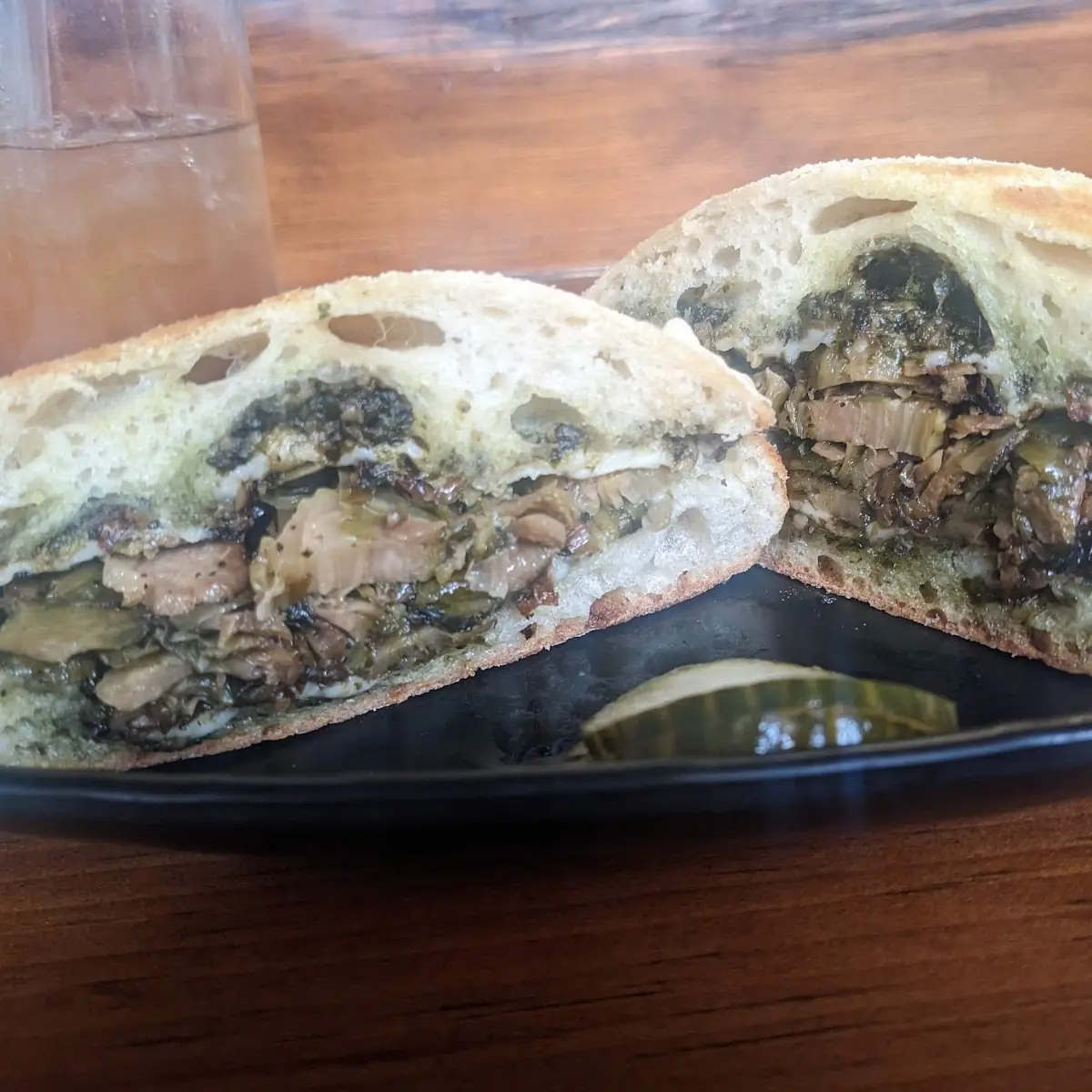 Smoked Pesto Grilled Cheese