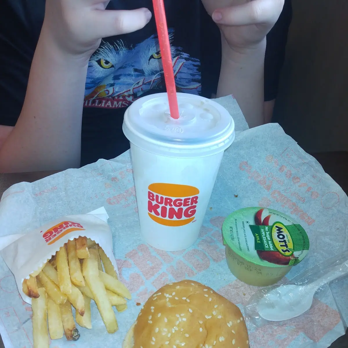Cheeseburger King Jr Kids Meal