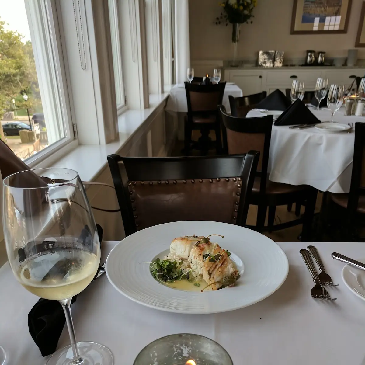 Pan Seared Halibut