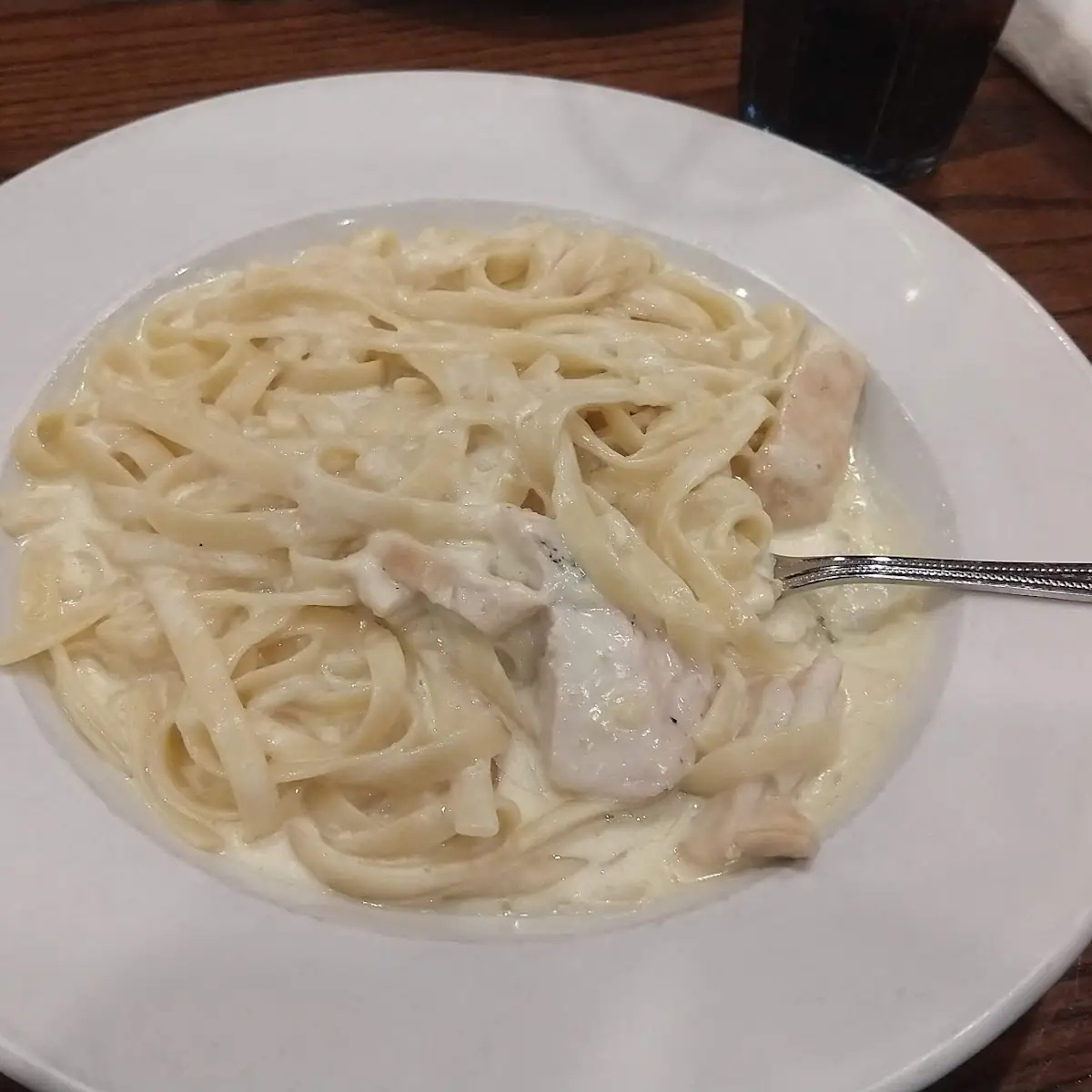 Fettuccine Alfredo with Chicken
