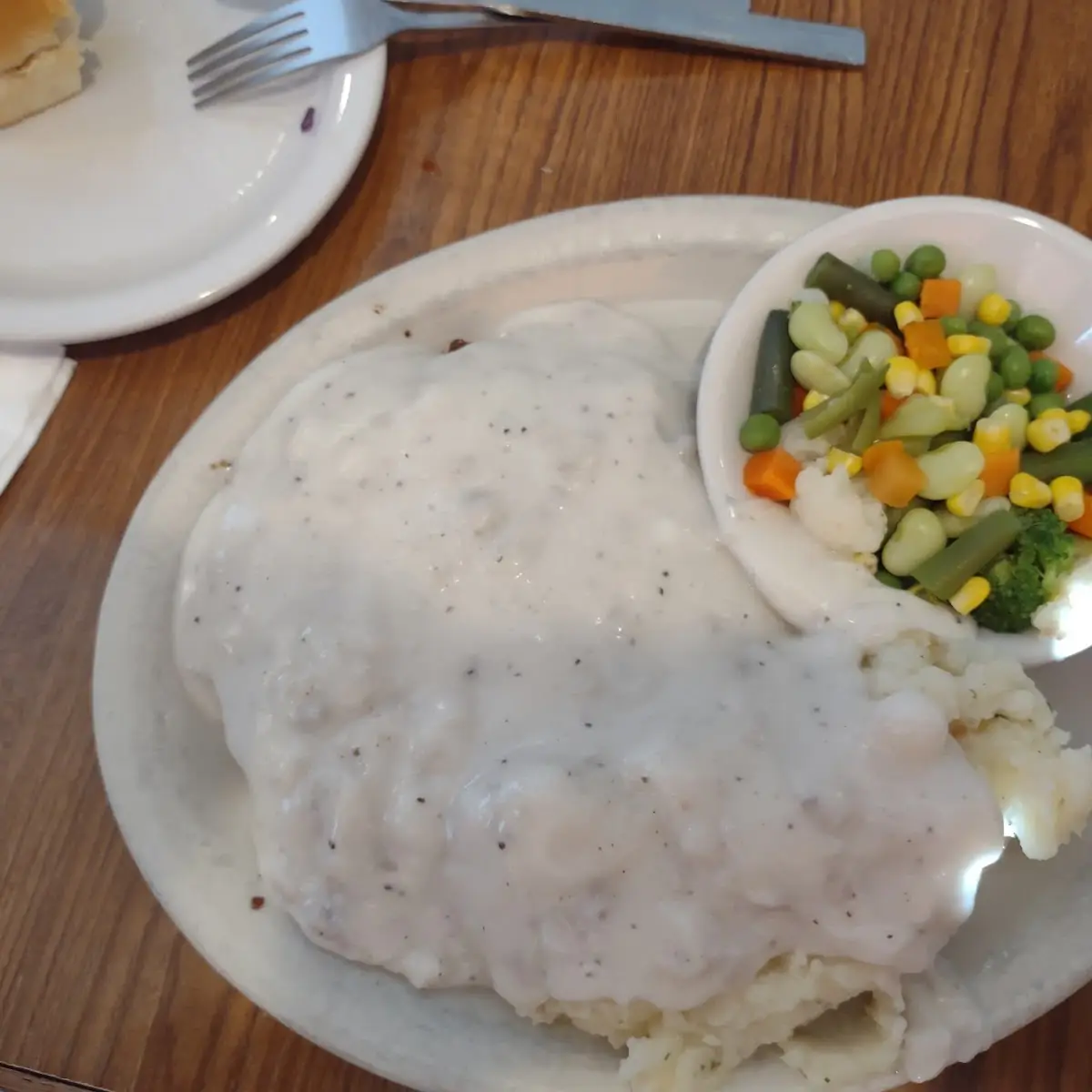 Chicken Fried Steak Breakfast