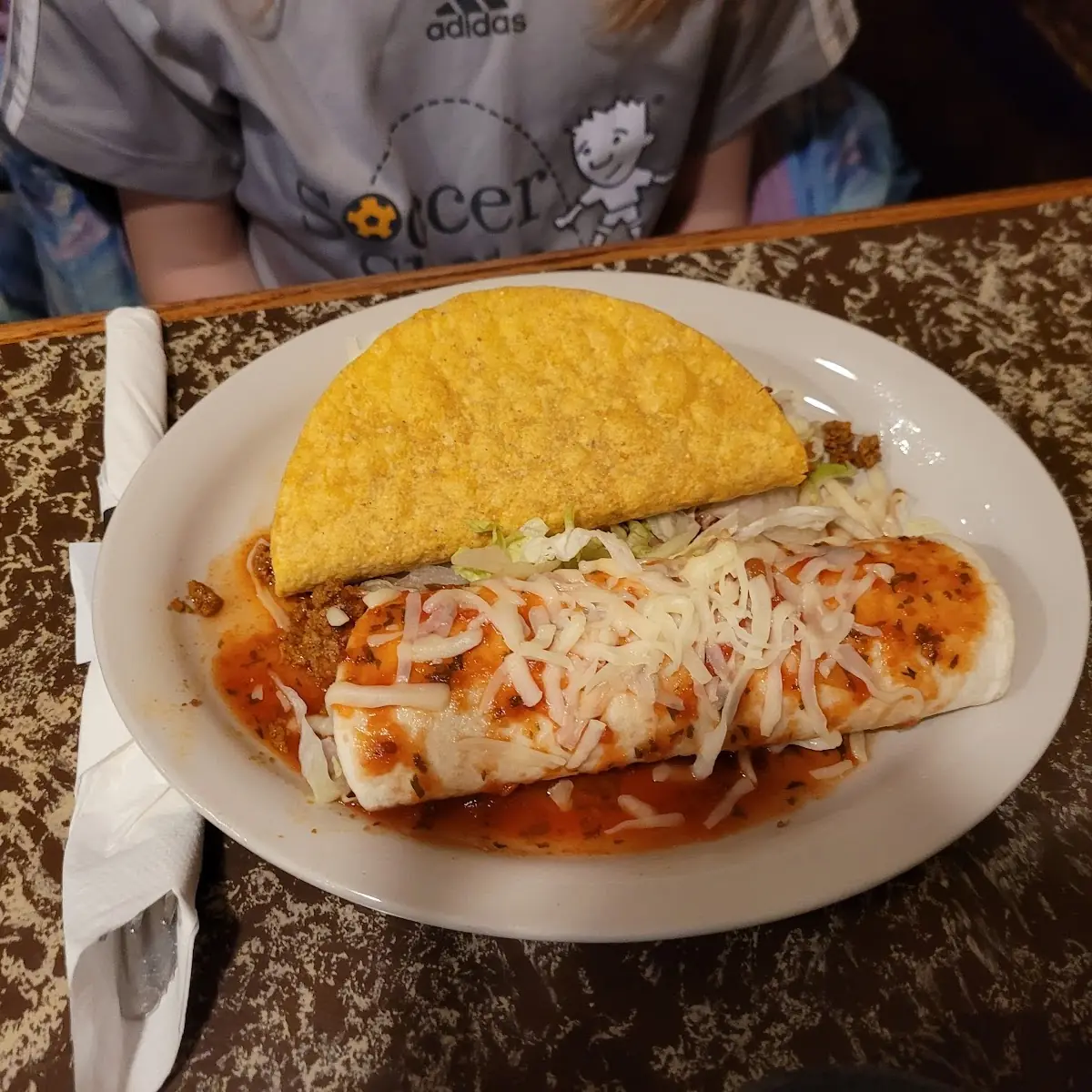 Burrito and Taco Kids Meal