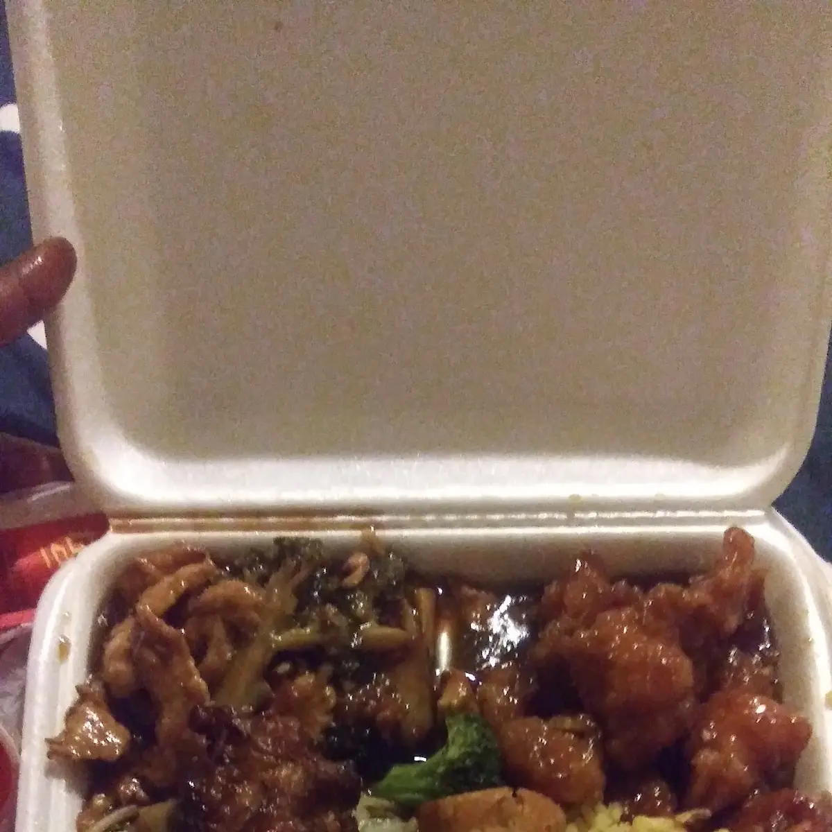 Fried Rice Beef N Broccoli Orange Chicken