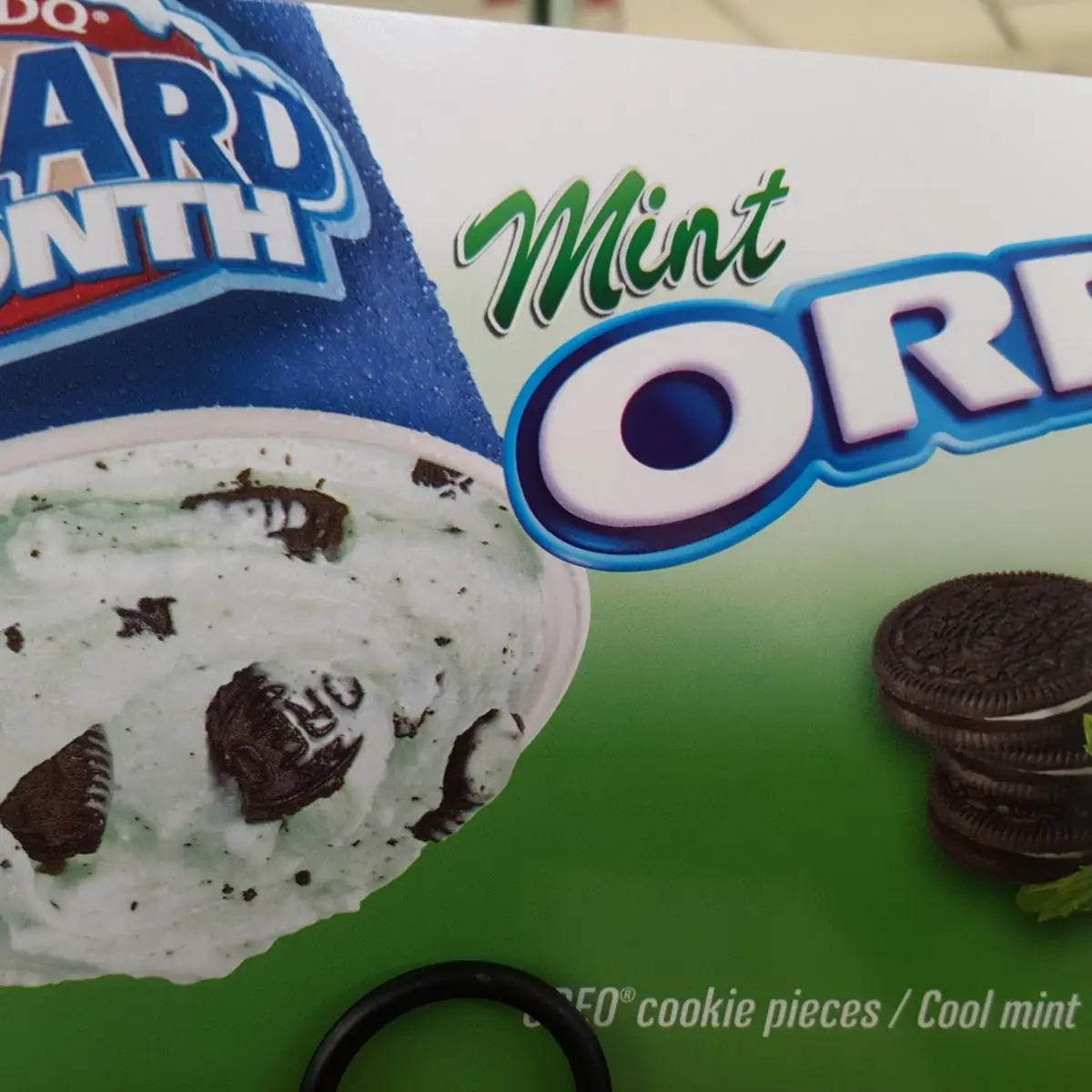 Mint Oreo Blizzard Treat