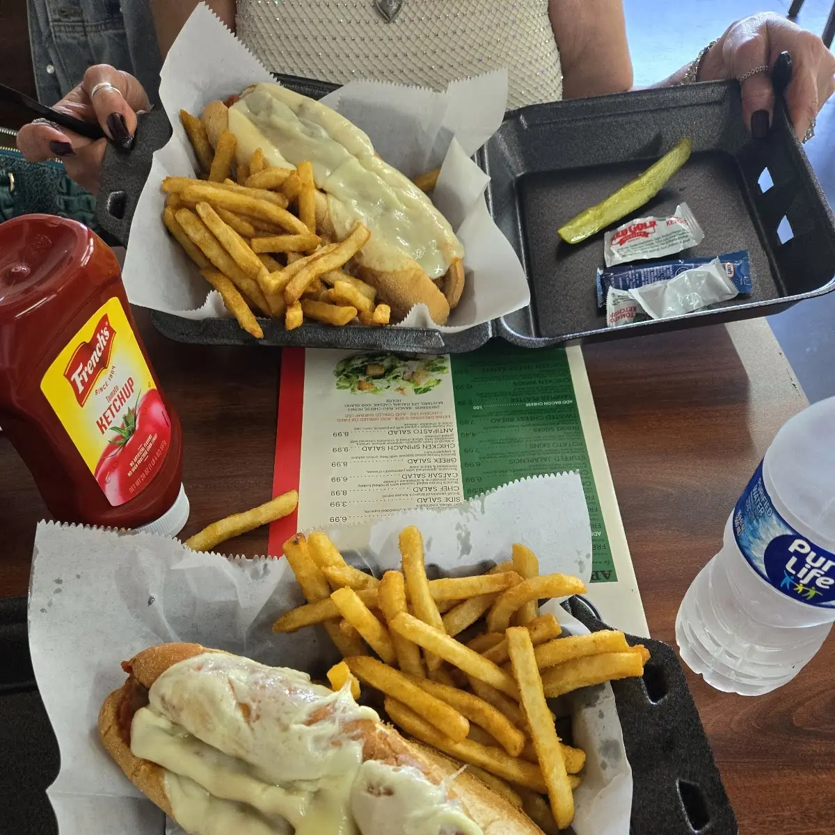 Meatball Sub and Eggplant Parmigiana