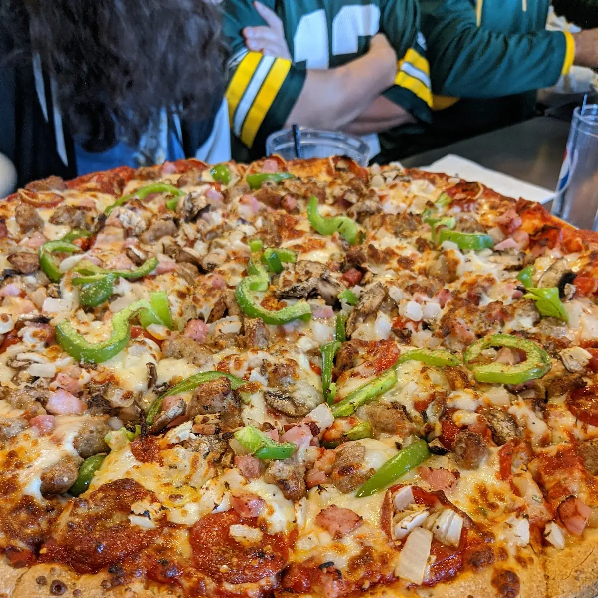 Stone Yard Supreme Pizza