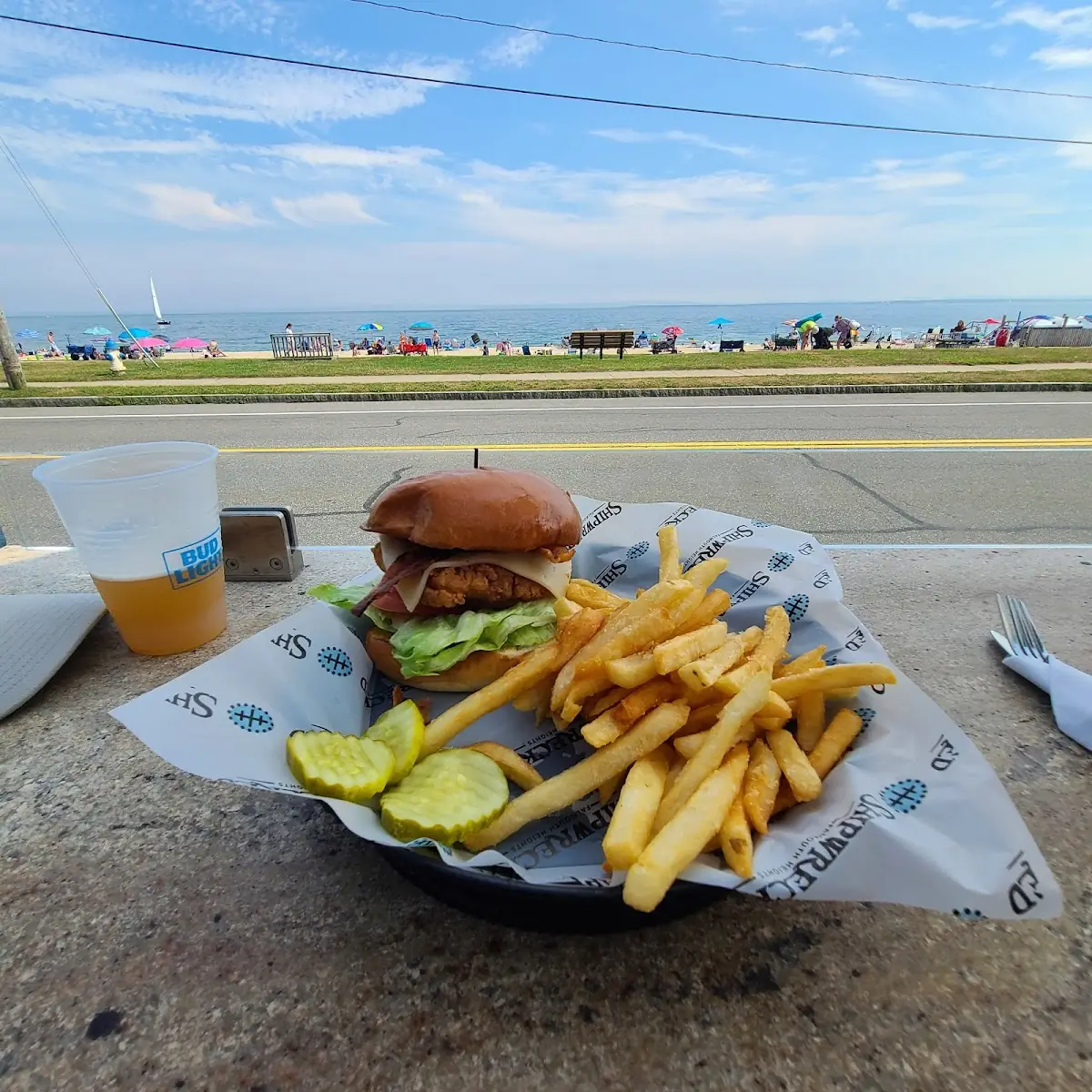 Loaded Fish Sandwich