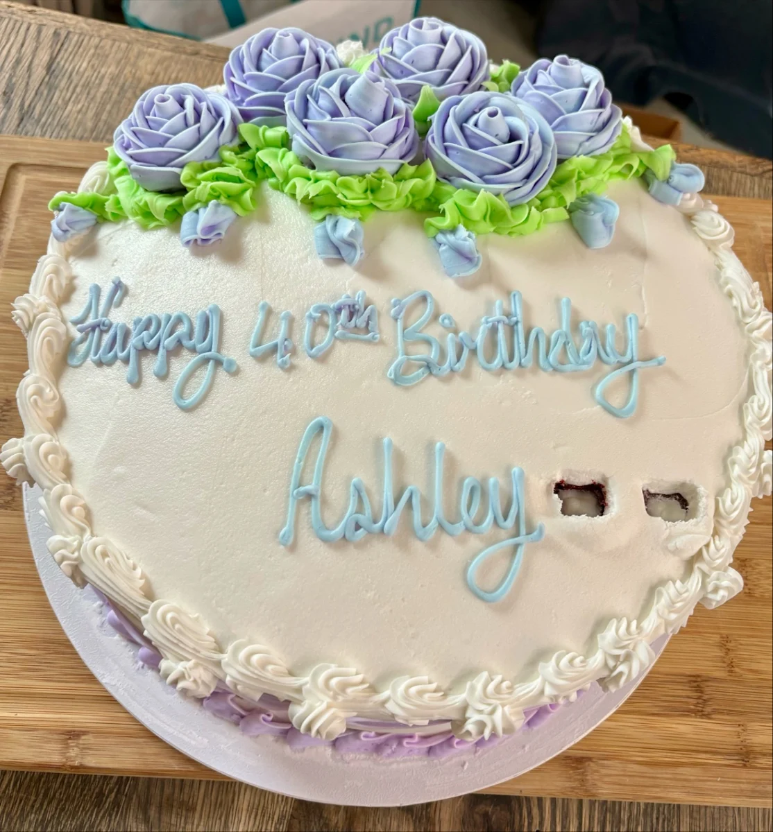 Red Velvet Cake with White Icing