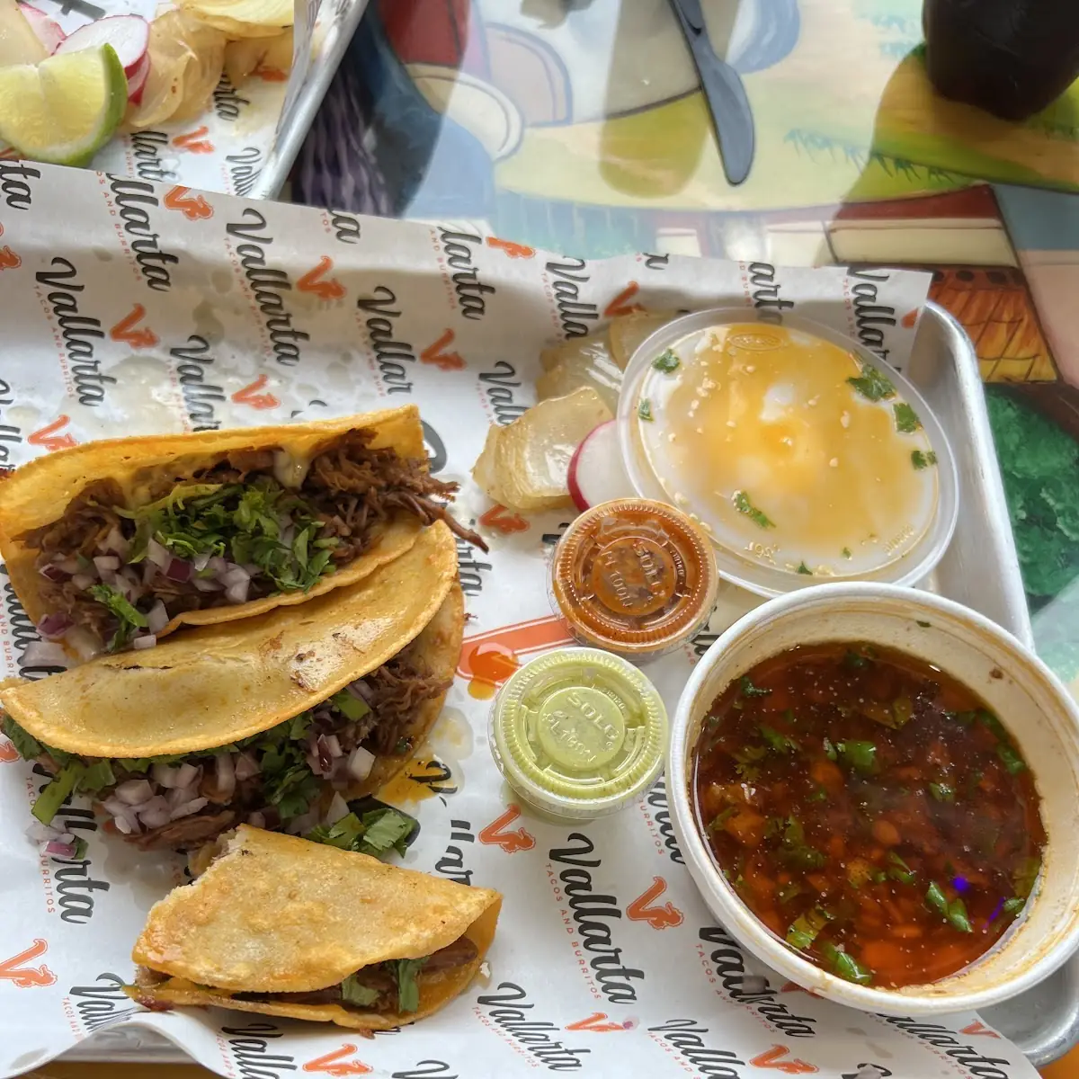 Birria Tacos with Consommé