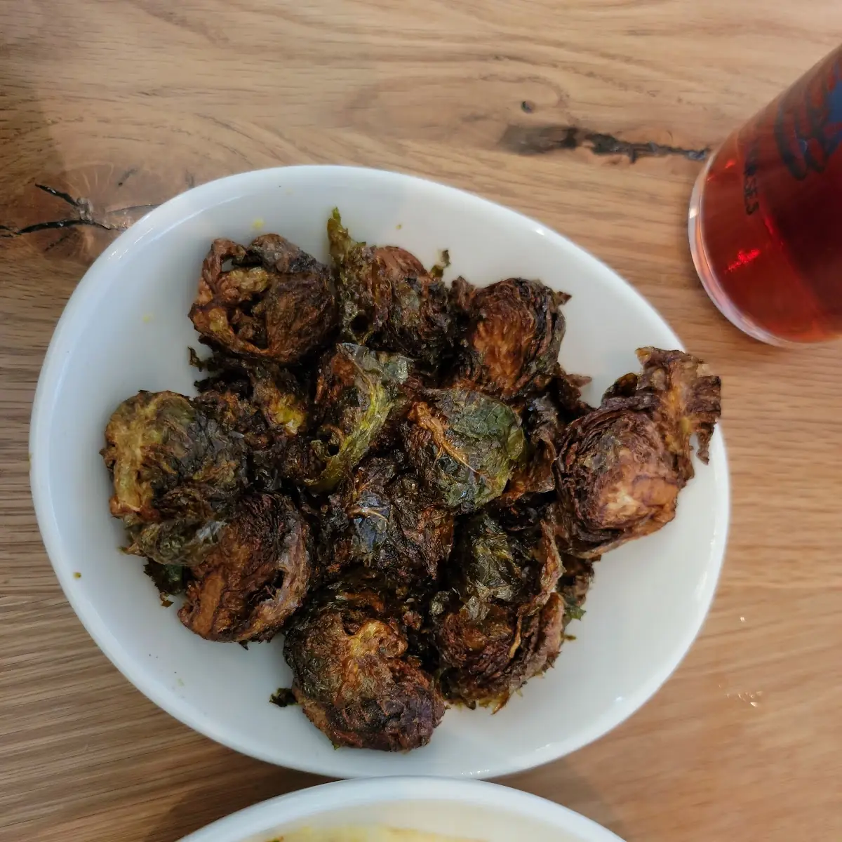 Salt & Pepper Crispy Brussels Sprouts