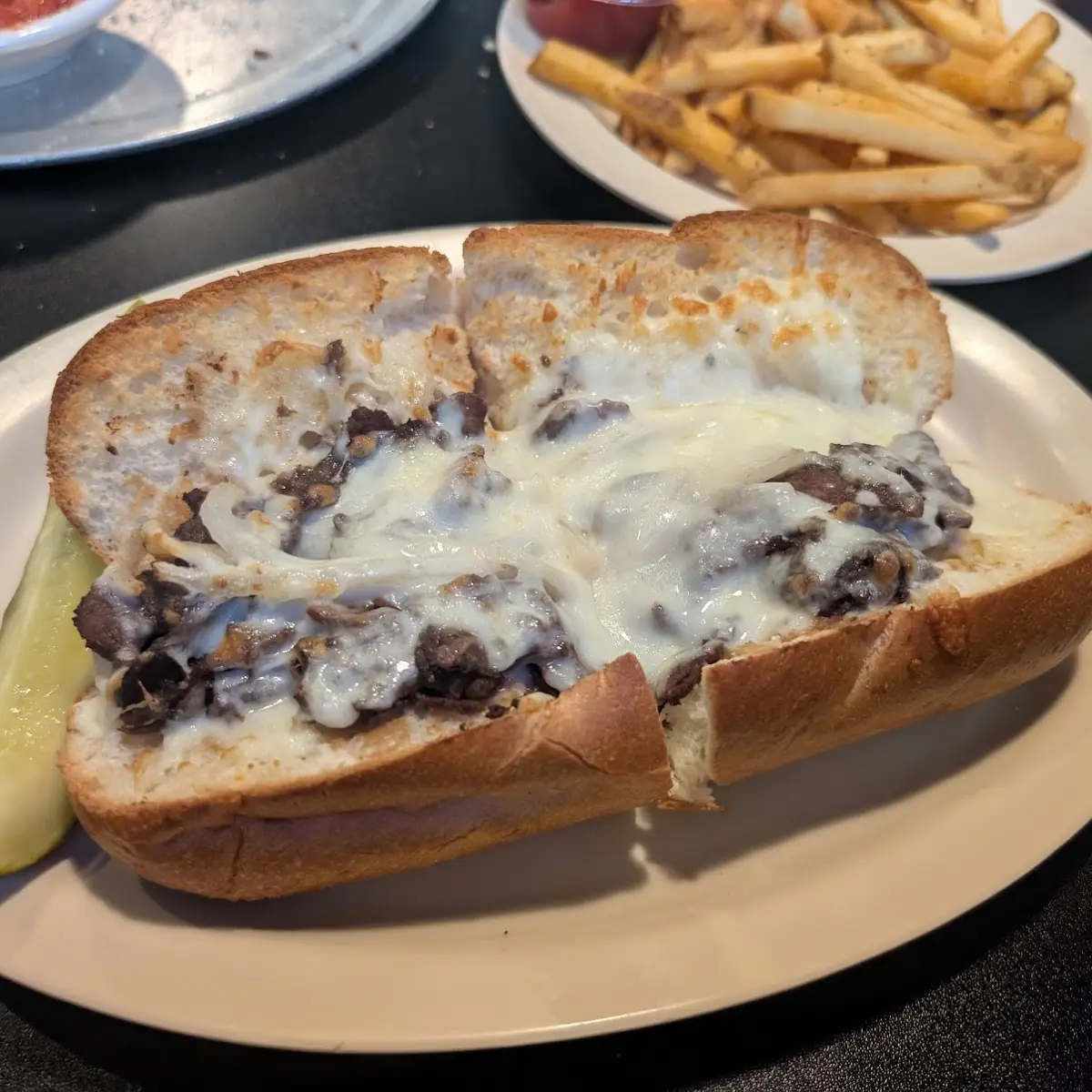 Steak and Cheese Pizza