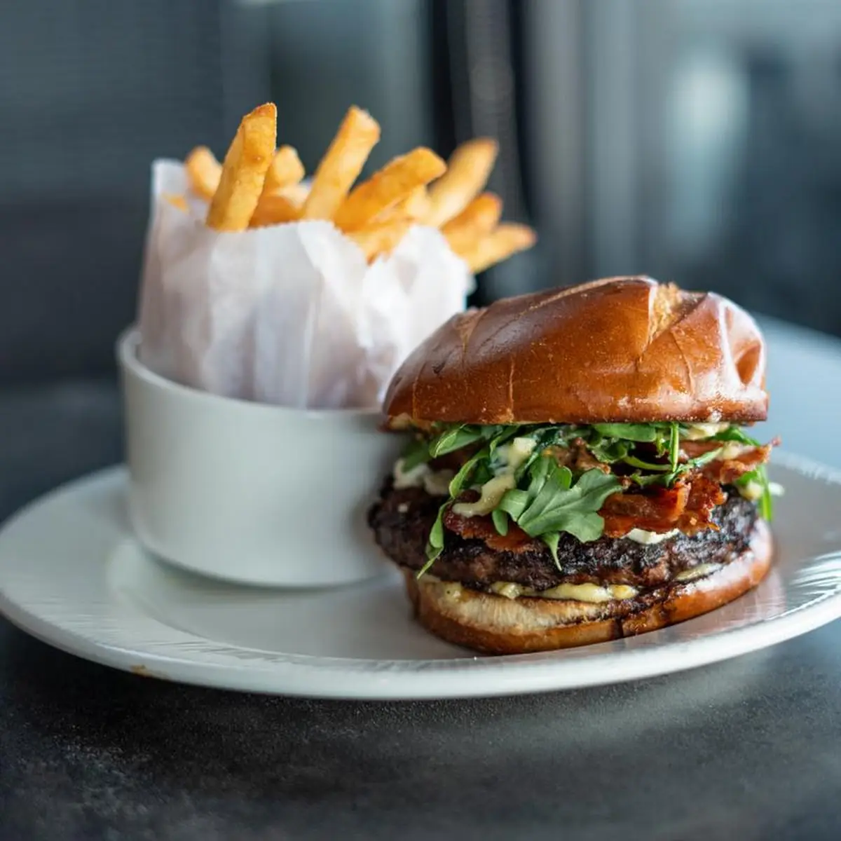Kids Cheese Burger & Fries