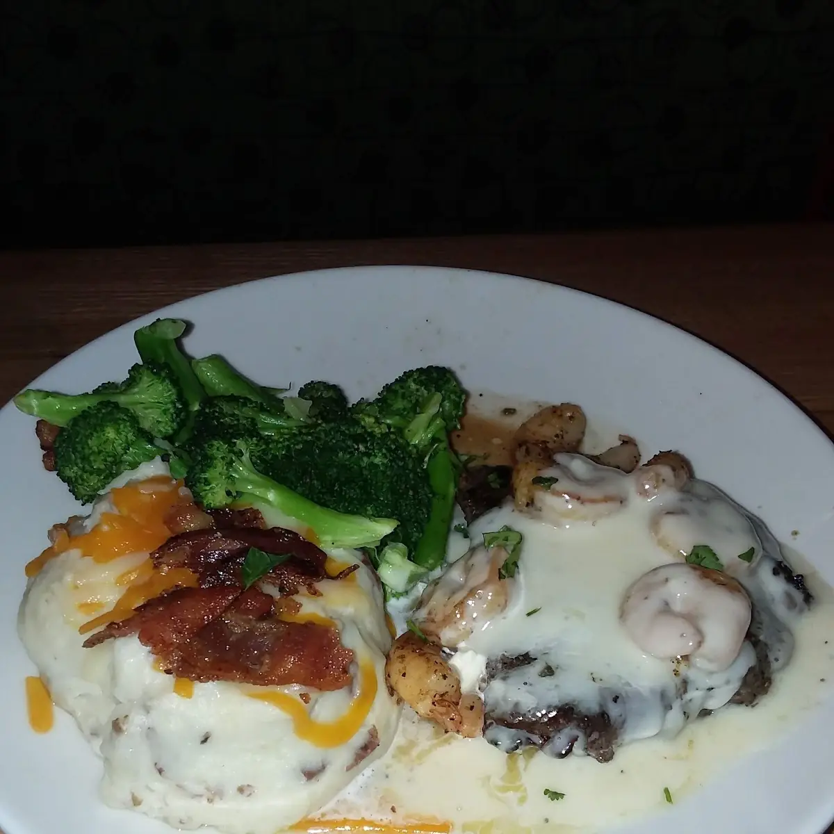 Shrimp 'N Parmesan Sirloin