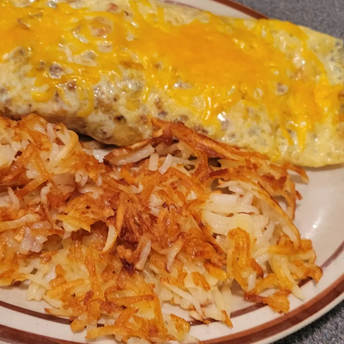 Omelets and Hash Browns