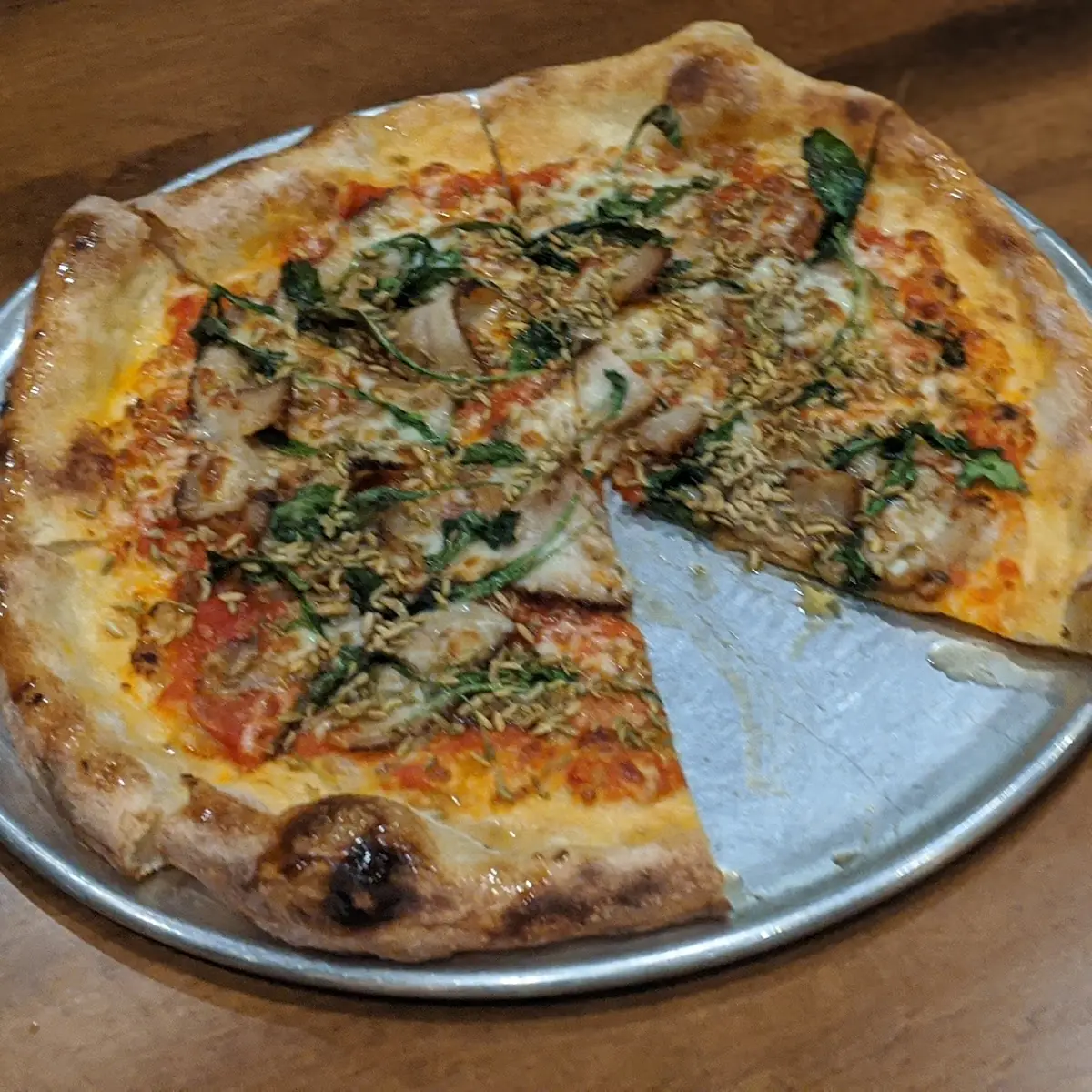 Wood Fired Veggie Pizza