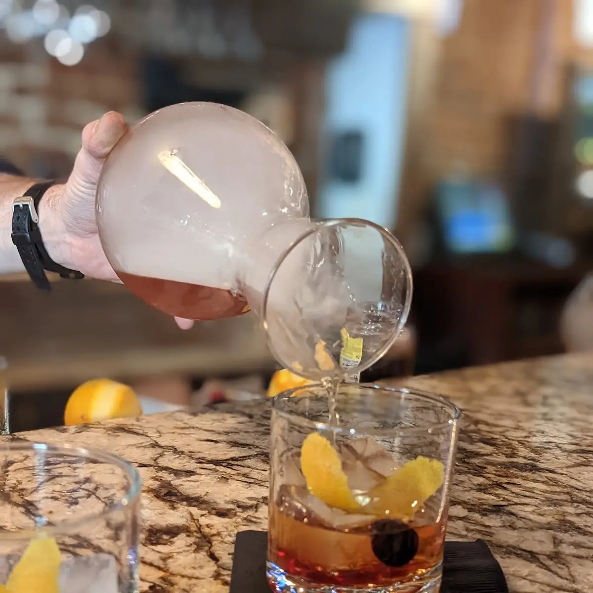 Smoked Old Fashioned